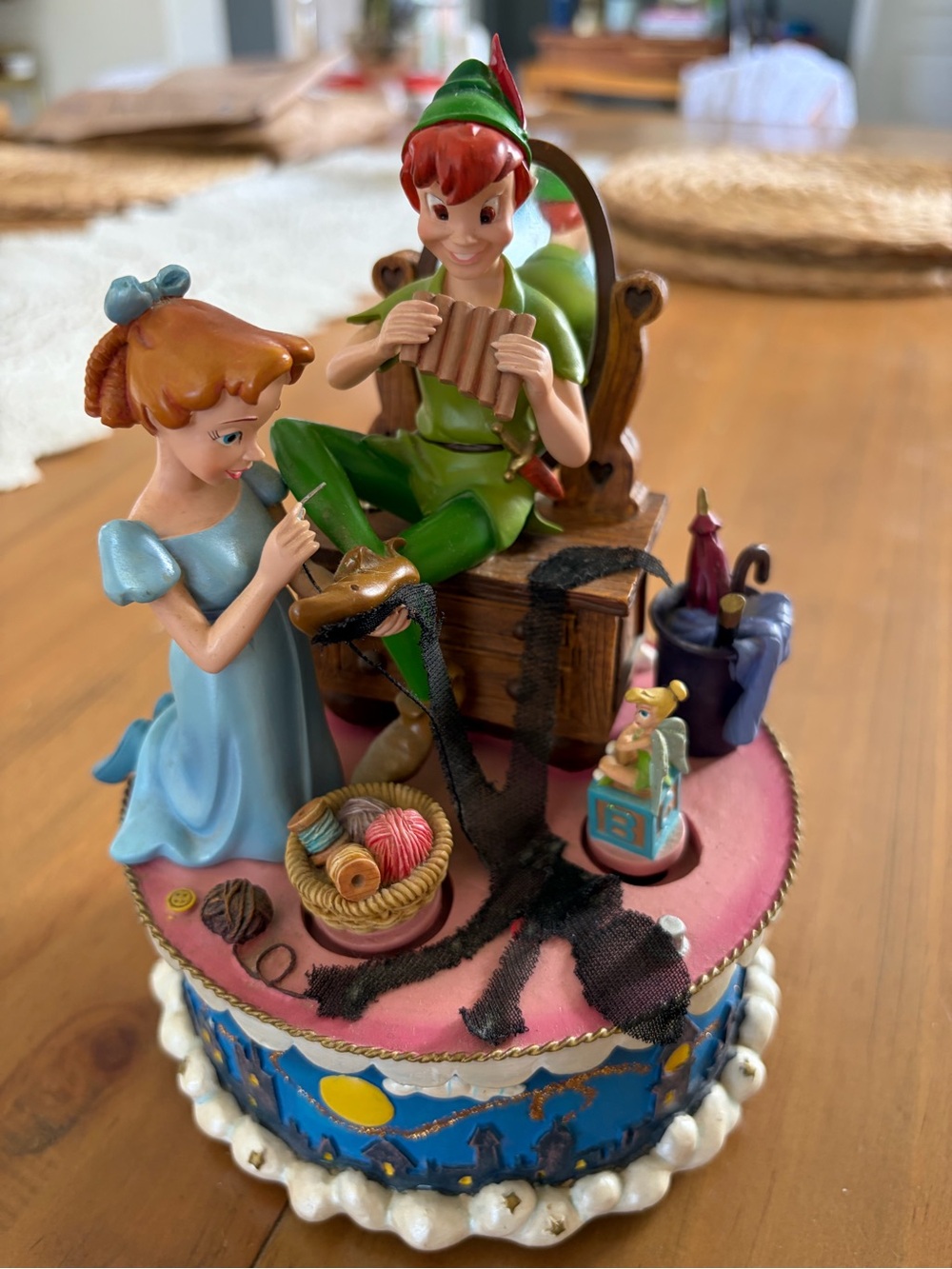 Vintage Disney Collectible “You Can Fly” Peter Pan and Wendy Musical Box
Iconic